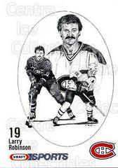 Larry Robinson Hockey Cards 1986 Kraft Drawings Prices