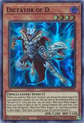 Dictator of D. [1st Edition] BACH-EN005 YuGiOh Battle of Chaos Prices