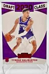 Tyrese Haliburton [Red] #21 Basketball Cards 2020 Panini Contenders Draft Class Prices