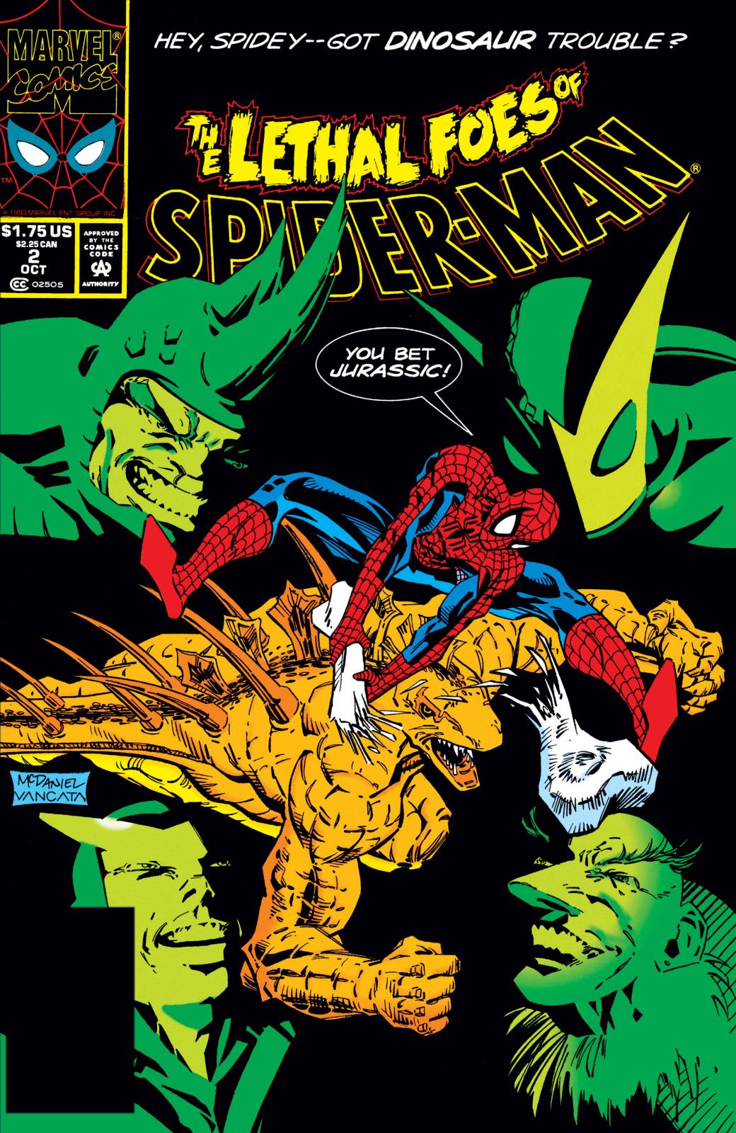 Lethal Foes of Spider-Man #2 (1993) Comic Books Lethal Foes of Spider-Man