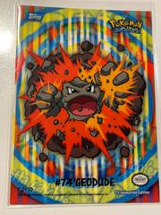 Geodude Pokemon 2000 Topps TV Sticker Prices