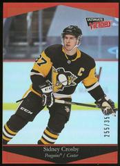 Sidney Crosby [Red] Hockey Cards 2020 Upper Deck Ultimate Victory Prices