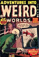 Adventures into Weird Worlds #11 (1952) Comic Books Adventures Into Weird Worlds Prices