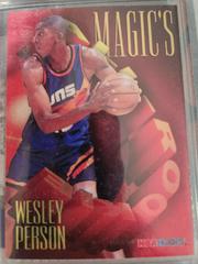 Wesley Person Basketball Cards 1994 Hoops Magics All Rookies Prices
