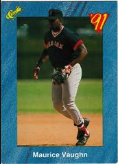 Maurice Vaughn Baseball Cards 1991 Classic Prices