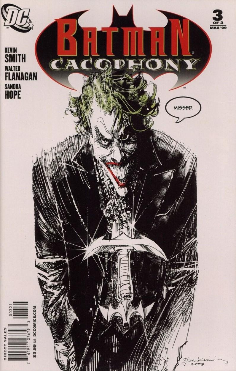 Batman Cacophony [Sienkiewicz] #3 (2009) Comic Books Batman Cacophony