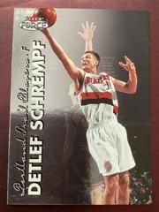 Detlef Schrempf #198 Basketball Cards 1999 Fleer Force Prices