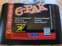 Cartridge (Front) | 6-Pak Sega Genesis