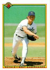 Bret Saberhagen #364 Baseball Cards 1990 Bowman Prices