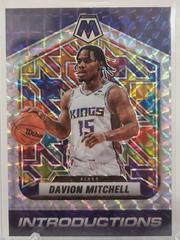 Davion Mitchell [Mosaic] Basketball Cards 2021 Panini Mosaic Introductions Prices