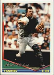 Matt Nokes #59 Baseball Cards 1994 Topps Gold Prices