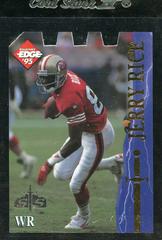Jerry Rice [S & S Silver Die Cut] Football Cards 1995 Collector's Edge Excalibur Prices
