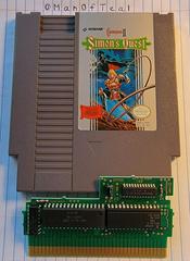 Cartridge And Motherboard  | Castlevania II Simon's Quest NES