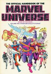 Official Handbook of the Marvel Universe #10 (1987) Comic Books Official Handbook of the Marvel Universe Prices