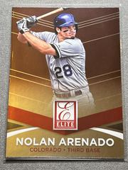 Nolan Arenado #9 Baseball Cards 2015 Donruss Elite Prices