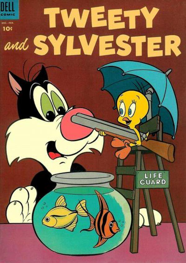 Tweety and Sylvester #7 (1955) Comic Books Tweety and Sylvester