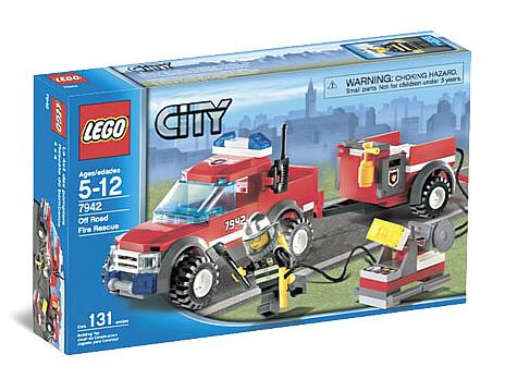 Off Road Fire Rescue #7942 LEGO City