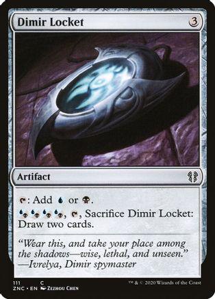 Dimir Locket #111 Magic Zendikar Rising Commander