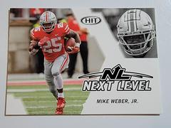 Mike Weber Jr #116 Football Cards 2019 Sage Hit Prices