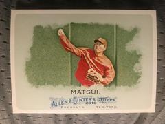 Hideki Matsui #125 Baseball Cards 2010 Topps Allen & Ginter Prices