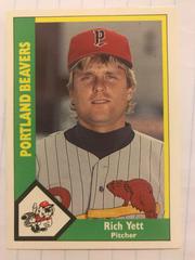 Rich Yett #11 Baseball Cards 1990 CMC Portland Beavers Prices