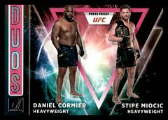 Daniel Cormier, Stipe Miocic [Press Proof] #1 Ufc Cards 2022 Panini Donruss UFC Duos Prices