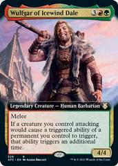 Wulfgar of Icewind Dale [Extended Art] Magic Adventures in the Forgotten Realms Commander Prices