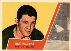 Bob McCord Hockey Cards 1963 Topps Prices