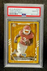 Todd Gurley [Gold] #28 Football Cards 2015 Bowman Rookies Prices