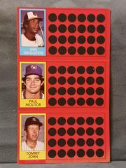 Ken Singleton, Paul Molitor, Tommy John #17, 35, 52 Baseball Cards 1981 Topps Scratch Offs Prices