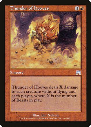 Thunder of Hooves [Foil] Magic Onslaught