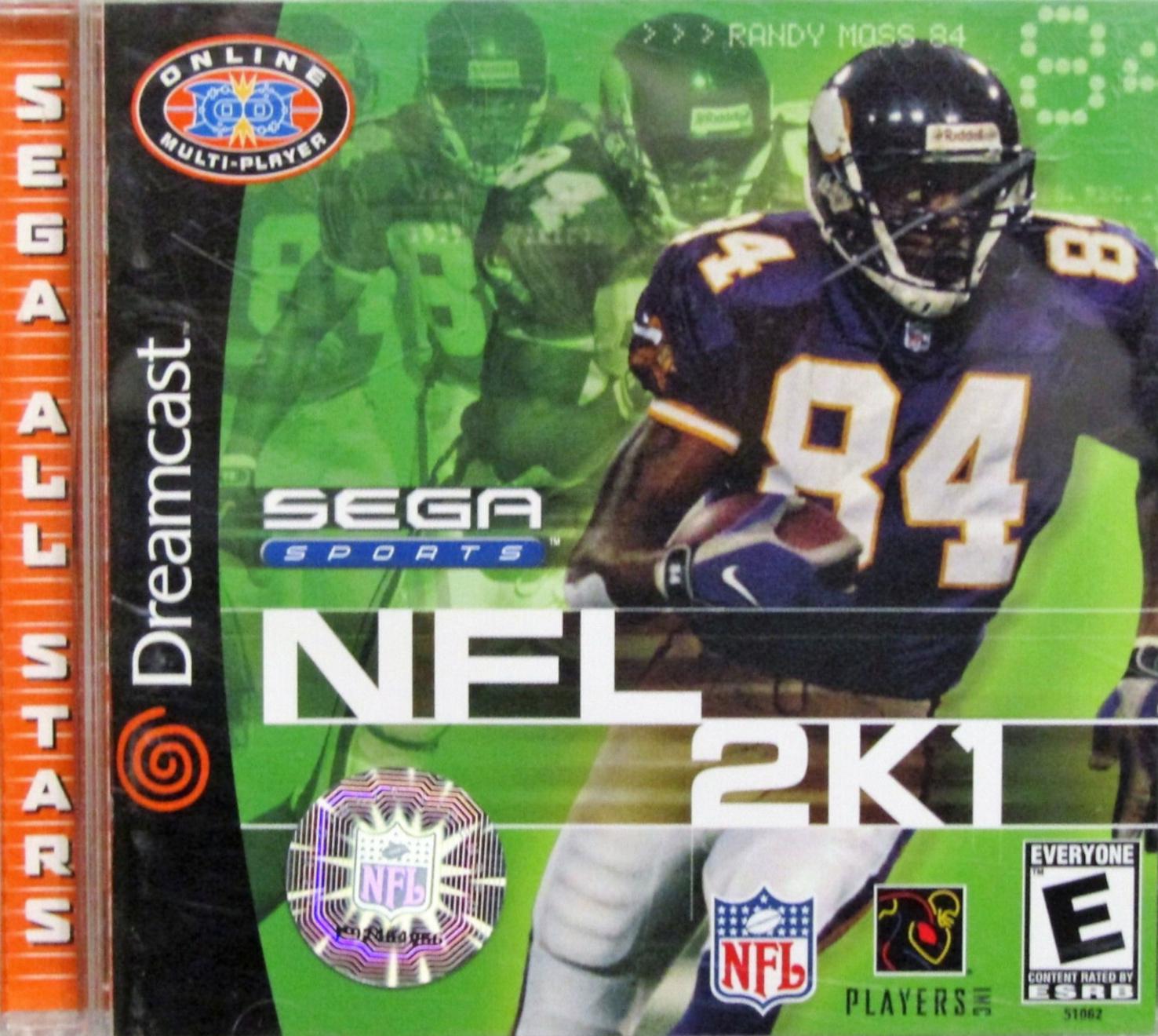 NFL 2K1 [Sega All Stars] Sega Dreamcast