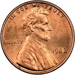 1982 [LARGE DATE] Coins Lincoln Memorial Penny Prices