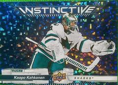 Kaapo Kahkonen [Sparkle] #IN-14 Hockey Cards 2023 Upper Deck Instinctive Prices