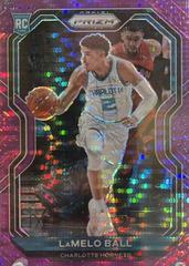 LaMelo Ball [Purple Pulsar Prizm] Basketball Cards 2020 Panini Prizm Prices