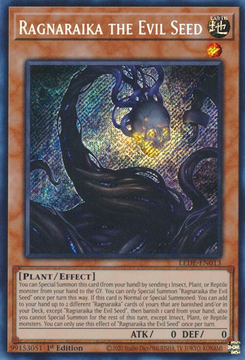 Ragnaraika the Evil Seed LEDE-EN013 YuGiOh Legacy of Destruction