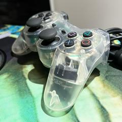 Right-Side Profile | Crystal Dual Shock Controller Playstation 2