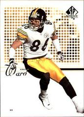 Hines Ward #10 Football Cards 2002 SP Authentic Prices