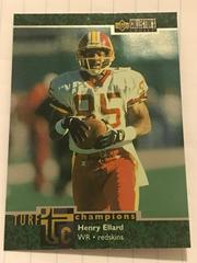 Henry Ellard Football Cards 1997 Collector's Choice Turf Champions Prices