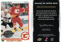 Theoren Fleury #47 Hockey Cards 1990 Upper Deck French Prices