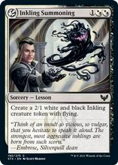 Inkling Summoning [Foil] Magic Strixhaven School of Mages Prices