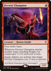 Fervent Champion [Foil] Magic Throne of Eldraine Prices