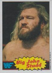 Big John Studd Wrestling Cards 1985 Topps WWF Prices