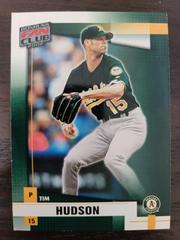Tim Hudson Baseball Cards 2002 Donruss Fan Club Prices