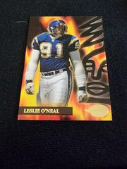 Leslie O'Neal #63 Football Cards 1996 Topps Gilt Edge Prices