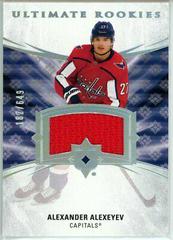 Alexander Alexeyev [Jersey] #131 Hockey Cards 2020 Ultimate Collection Prices