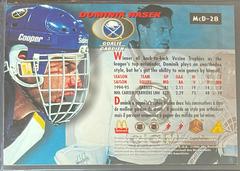 Back | Dominik Hasek Hockey Cards 1995 Pinnacle McDonald's