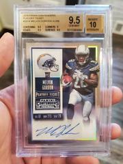 Melvin Gordon [Running Autograph Playoff Ticket] #201 Football Cards 2015 Panini Contenders Prices