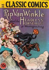 Rip Van Winkle and the Headless Horseman Comic Books Classic Comics Prices
