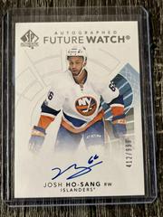 Josh Ho Sang [Future Watch Black Silver Ink Autograph] Hockey Cards 2017 SP Authentic Prices
